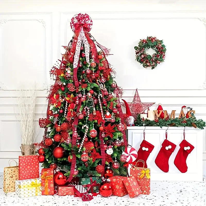 12-Piece Set:  Large Sparkling Glittering Sequins Foam Ball Ornaments