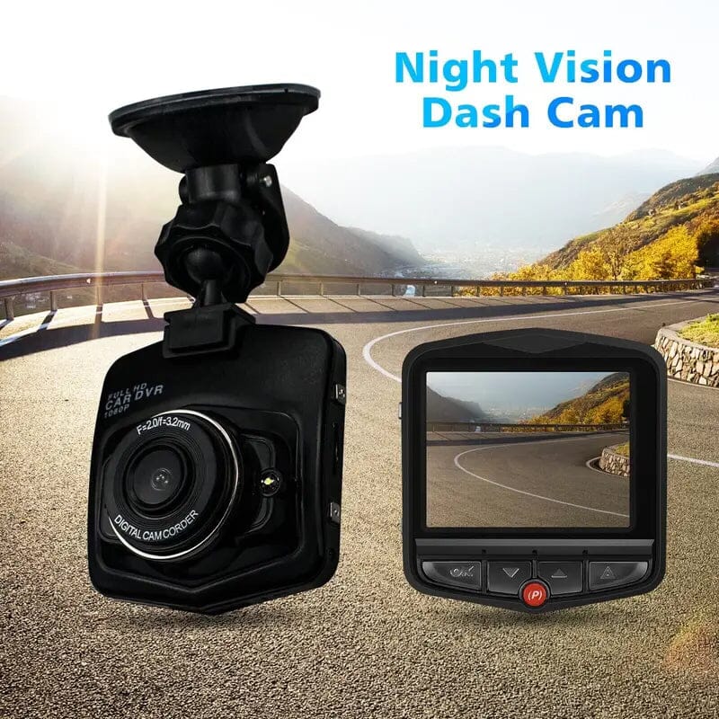 Full HD 1080P 2.4" Dash Cam Car DVR Front/Rear Camera Night Vision G-Sensor