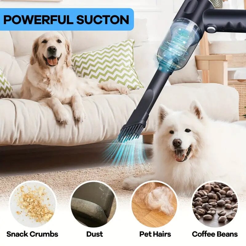 4000Pa Twin Turbine Motor Handheld Vacuum Cleaner