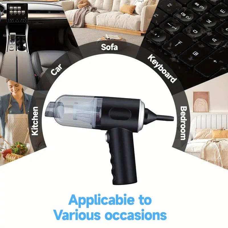 4000Pa Twin Turbine Motor Handheld Vacuum Cleaner