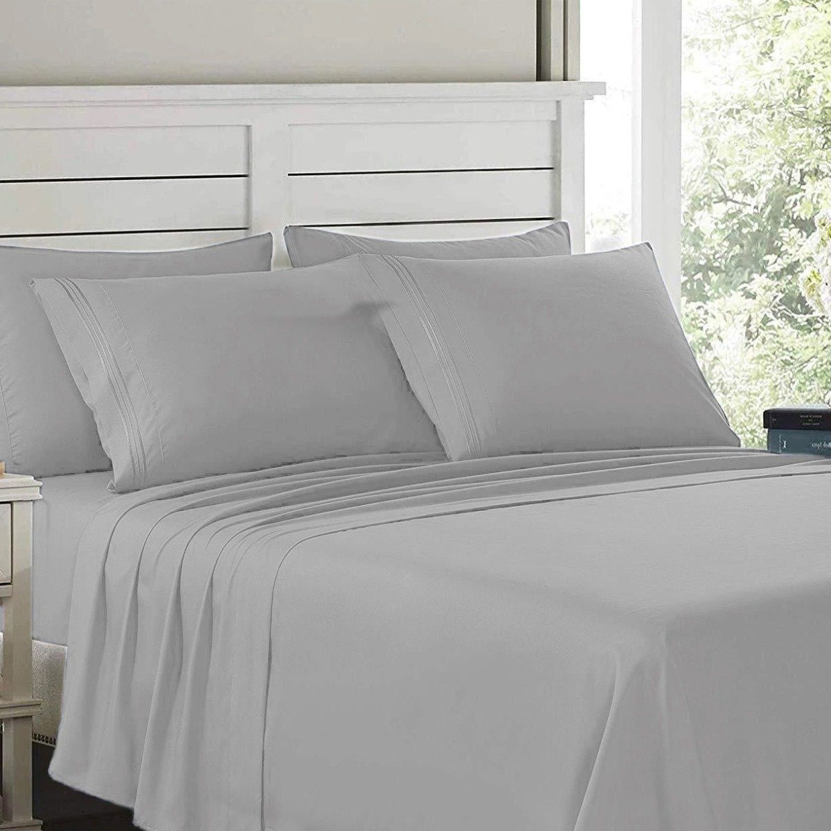 6-Piece: Lux Decor Collection 1800 Series Sheets Set