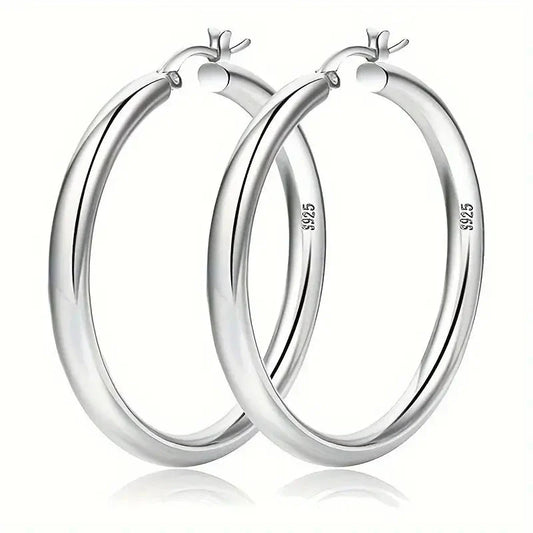 Elegant Daily Wear Round Circle Hoop Earrings