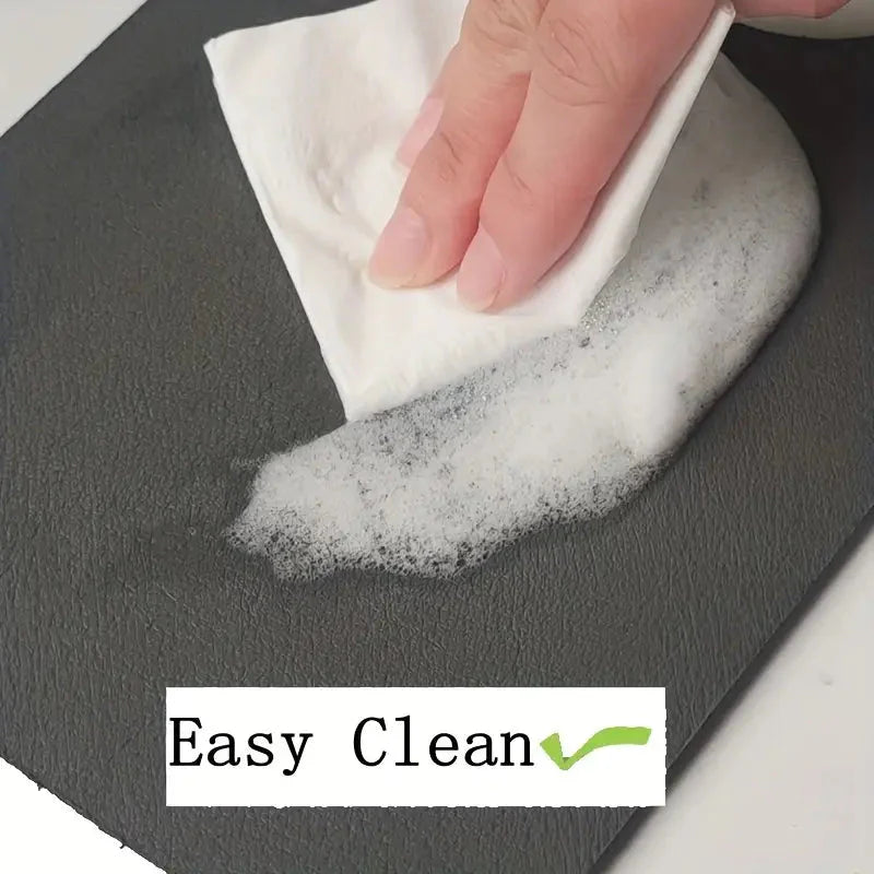 Floral Sink Faucet Absorbent Mat