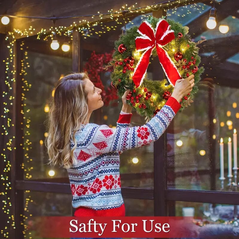 Handmade Christmas Wreath Decor