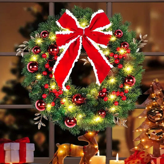 Handmade Christmas Wreath Decor