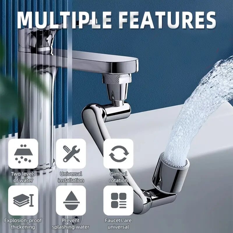 Multi Functional Large Angle Rotating Bathroom Sink