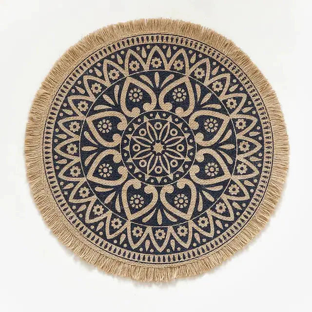 Round Mandala Placemats