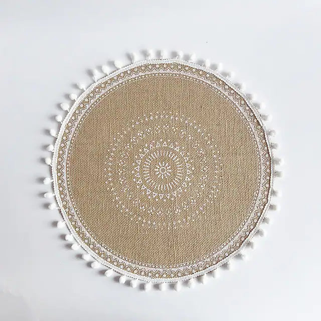 Round Mandala Placemats