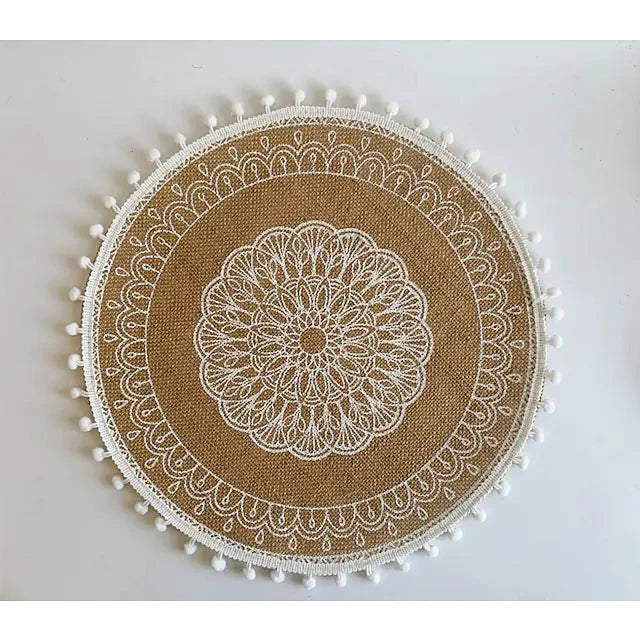 Round Mandala Placemats