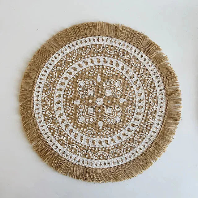 Round Mandala Placemats