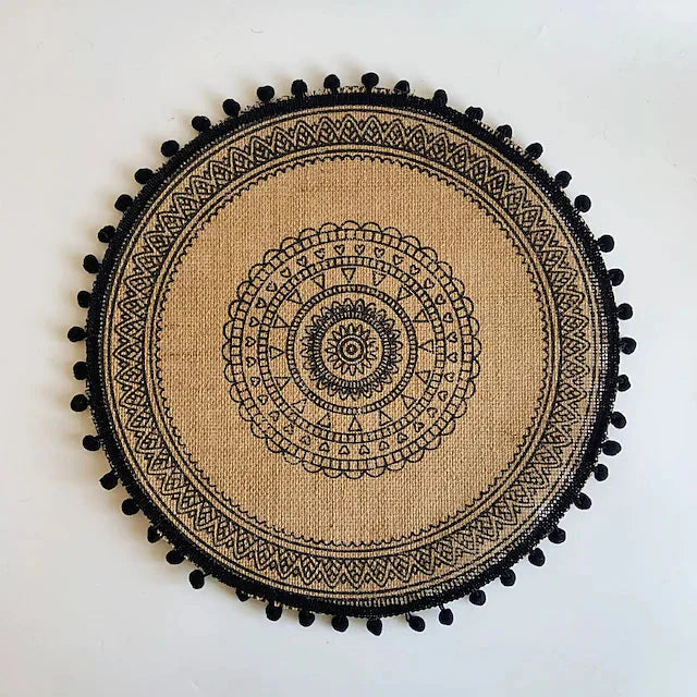 Round Mandala Placemats