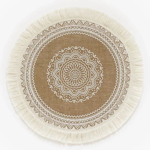 Round Mandala Placemats