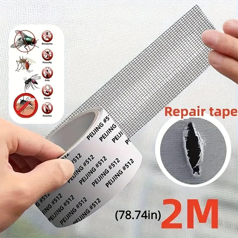 Self-Adhesive Window Screen Tape Mesh Repair Patch