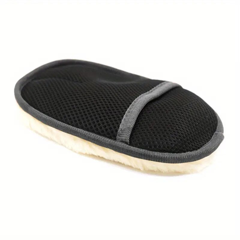 Soft Wool Car Cleaning Mitt